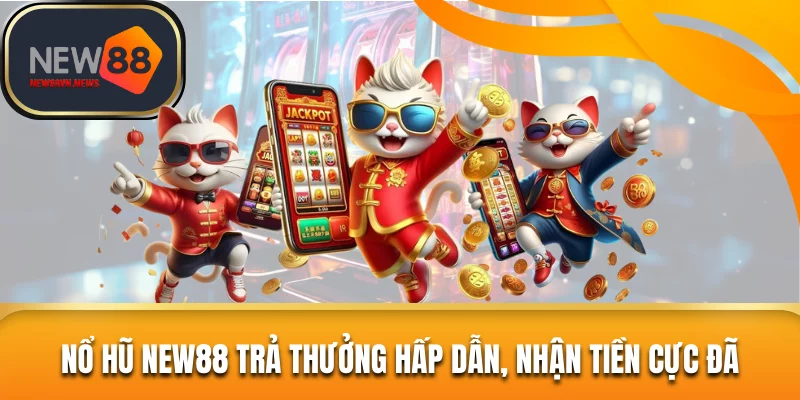 Nổ hũ New88 trả thưởng hấp dẫn, nhận tiền cực đã